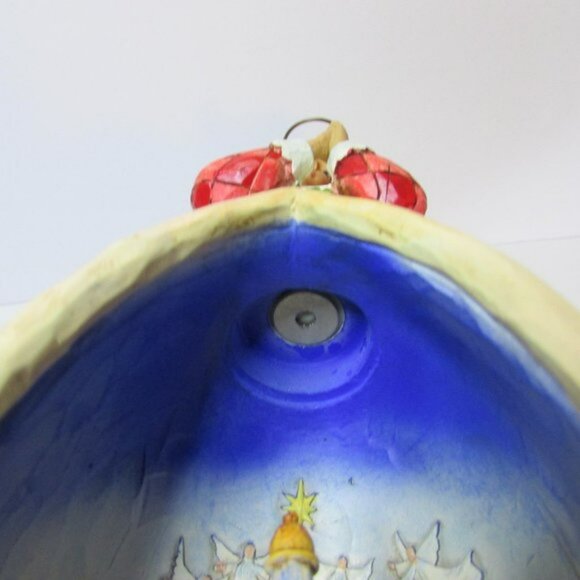 Jim Shore lighted musical angel nativity scene Silent Night 4006648 Christmas - Picture 5 of 11